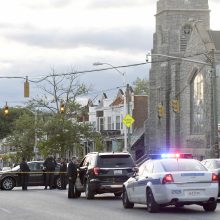 JAV: prie bažnyčios Baltimorėje aidėjo šūviai, yra aukų