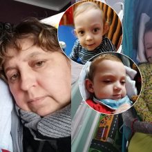 Dėl ligos ketverių Rokas – lyg kūdikis: mama meldžia stebuklo, kad sūnus gyventų