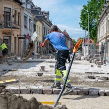 Rastas kompromisas: Vilniaus gatvės grindinys bus paklotas per vasarą