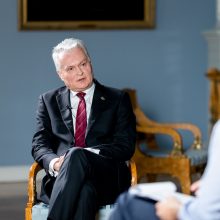 Išskirtinis prezidento interviu: Vilniuje tikiuosi pamatyti ir V. Zelenskį