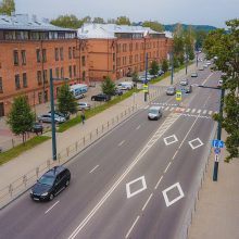 Nestandartinis Kauno sprendimas saugos gyvybes pavojingiausiose perėjose