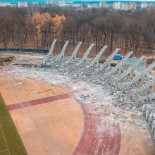 Kauno stadiono rekonstrukcija įsibėgėja: užbaigtas svarbus etapas