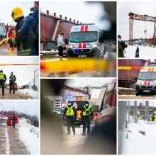 Nelaimė naujo Kauno tilto statybvietėje: vienas darbininkas žuvo, keturi sužaloti 