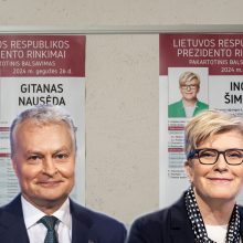 Lietuva renka prezidentą: G. Nausėdos komanda jau kalba apie pergalę