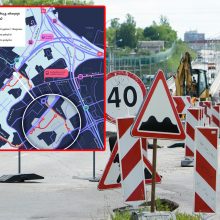 Šilainiuose uždaroma gatvė: alternatyvus maršrutas – pro Vakarinį aplinkkelį