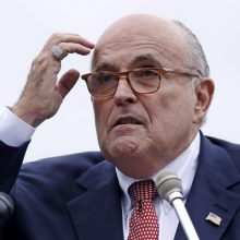D. Trumpo advokatui R. Giuliani nustatytas koronavirusas