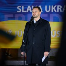 Ukrainos ambasadorius: kiekvieną minutę jaučiame Lietuvos žmonių paramą