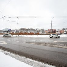 Iššūkis: bus tvarkoma pilies žiedinė sankryža, tad vairuotojams teks apsišarvuoti kantrybe.