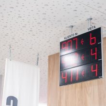 Kauno miesto poliklinikoje – pacientams patogūs pokyčiai
