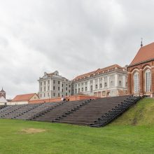 Kauno pilies papėdėje – amfiteatro plėtra