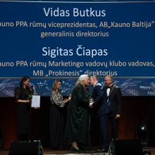 Kauno prekybos, pramonės ir amatų rūmai iškilmingai apdovanojo verslininkus