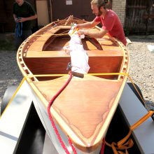 Auksarankio J. Rubinovo hobis – garaže gaminti laivus