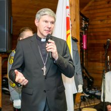 Dėmesys: arkivyskupas L.Virbalas pasidžiaugė samariečių bendradarbiavimu su Bažnyčia.