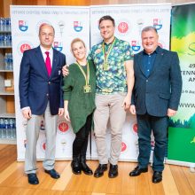Pasaulio medikų teniso čempionate – proga parodyti Lietuvą