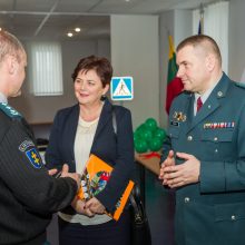 Vaikai Kelių eismo taisyklių mokysis modernioje klasėje