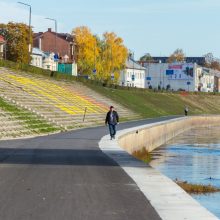 Nemuno krantinėje teks būti labai atsargiems: atitvarų nebus