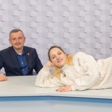 „Kauno dienos“ studijoje – aktorė G. Siurbytė: esu genialus šūdas