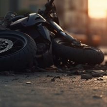 Kraupi avarija Vilniaus rajone: motociklas susidūrė su autobusu, motociklininkas žuvo