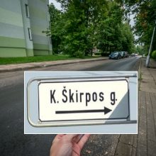 Vilniui sprendžiant, ar pervadinti K. Škirpos alėją, Kaunas imtis veiksmų neskuba
