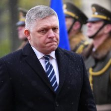 Slovakijos premjeras: Ukrainą kontroliuoja JAV