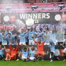 Anglijos futbolo Supertaurę iškovojo „Manchester City“ 
