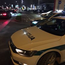 Per reidą Kaune įkliuvo baudų piktybiškai nemokantis vairuotojas