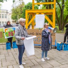 Kauno centre – bendruomenių pilietinio nepasitenkinimo akcija