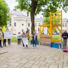 Kauno centre – bendruomenių pilietinio nepasitenkinimo akcija