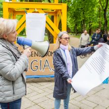 Kauno centre – bendruomenių pilietinio nepasitenkinimo akcija