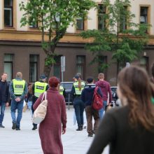 Kauno policijos vadas apie krepšiniu alsuojantį savaitgalį: didesnių incidentų nebuvo