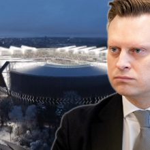 V. Benkunskas įvardijo, kada turėtų iškilti Nacionalinis stadionas