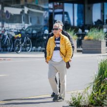 Neringoje atidarytas Šlovės takas, jį papildė penkių atlikėjų delnų įspaudai