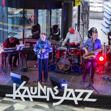 Autobusų stotyje – skambūs „Kaunas Jazz“ akordai