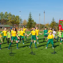 Vilkijos stadiono atidaryme – kraštietis A. Gudžius