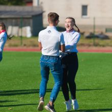 Vilkijos stadiono atidaryme – kraštietis A. Gudžius