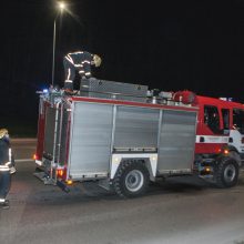 Kaune avariją sukėlė smarkiai apgirtęs BMW vairuotojas