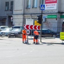Prasideda Žemaičių gatvės įkalnės rekonstrukcija