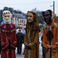 Kauną aplankė Trys karaliai: kada su miestu atsisveikins Kalėdų eglė?