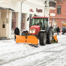 Sniegas kauniečiams atnešė ne vien džiaugsmą