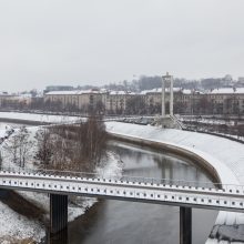 Sniegas kauniečiams atnešė ne vien džiaugsmą