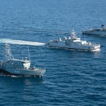 Lietuvos karinis laivas dalyvavo NATO pratybose