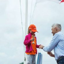 Kuršių mariose ir Platelių ežere varžėsi buriuotojai