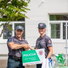 Klaipėdos rajono policijos pareigūnai įsikūrė naujajame pastate