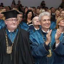 Universiteto rektoriaus inauguracijoje – dėmesys Klaipėdai