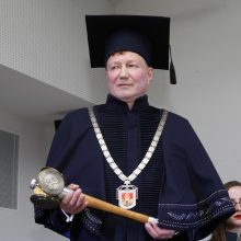 Universiteto rektoriaus inauguracijoje – dėmesys Klaipėdai