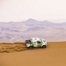 V. Žala ir S. Jurgelėnas aštuntą Dakaro etapą įveikė vienuolikti