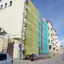 Klaipėdos savivaldybės pastato remontas – be pabaigos