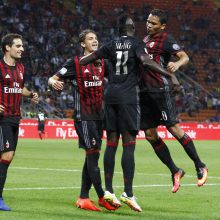 Italijos futbolo čempionate „AC Milan“ pakilo į trečiąją poziciją