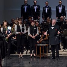S. Domarkas – pirmasis Klaipėdos valstybinio muzikinio teatro Garbės dirigentas