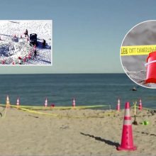 Šeimos tragedija paplūdimyje: smėlis palaidojo septynių metų mergaitę